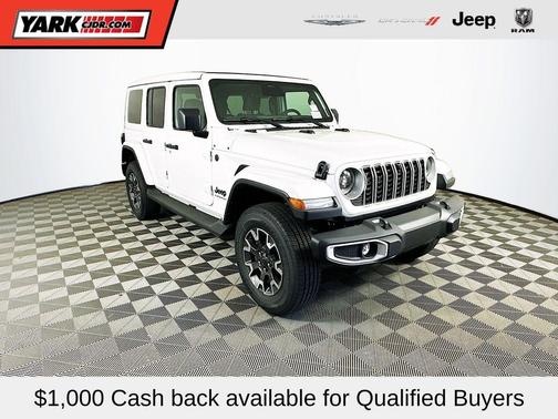 White 2026 Jeep Wrangler Sahara