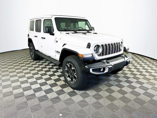 White 2026 Jeep Wrangler Sahara