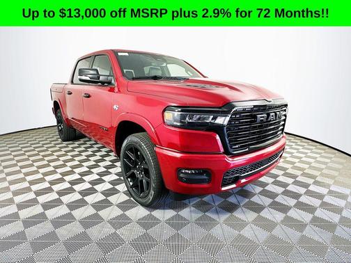 Red 2026 RAM 1500 Laramie