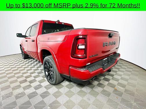 Red 2026 RAM 1500 Laramie