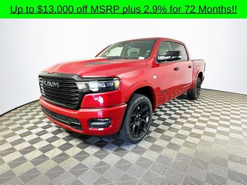 Red 2026 RAM 1500 Laramie