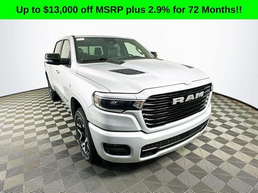 Silver 2026 RAM 1500 Laramie
