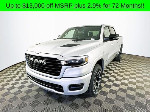 Silver 2026 RAM 1500 Laramie
