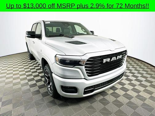 Silver 2026 RAM 1500 Laramie