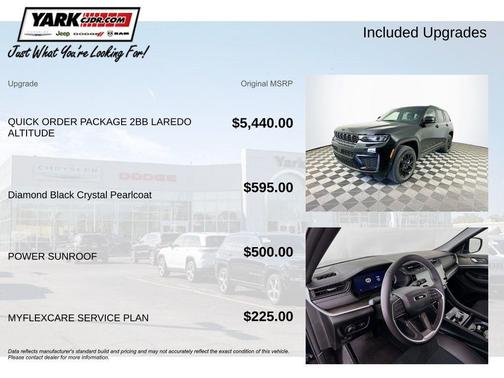 Black 2026 Jeep Grand Cherokee Laredo