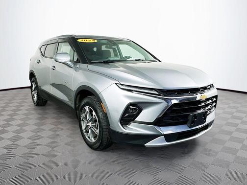 Gray 2024 Chevrolet Blazer LT