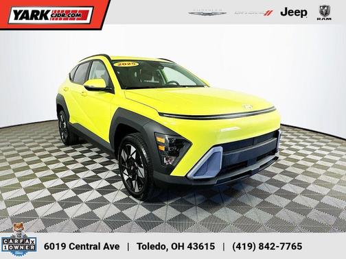 Yellow 2025 Hyundai KONA SEL