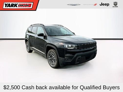 Black 2026 Jeep Cherokee LAREDO/LIMITED