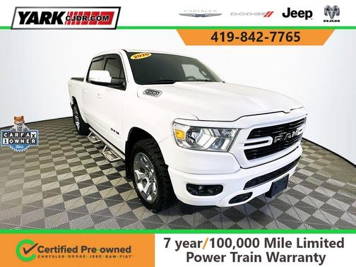 White 2020 RAM 1500 Big Horn
