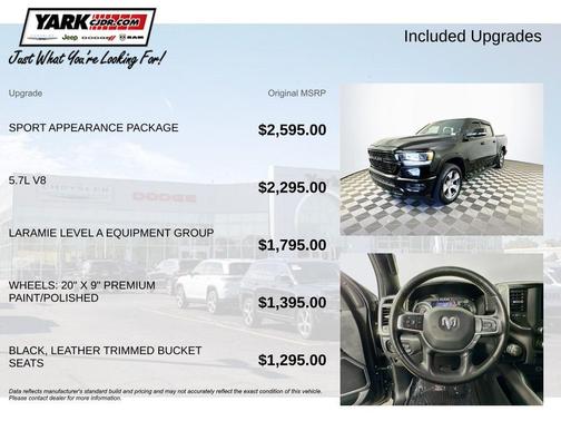 Black 2021 RAM 1500 Laramie