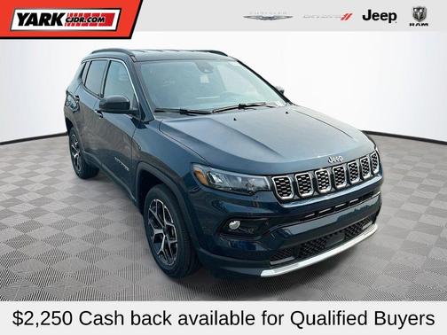 Blue 2026 Jeep Compass Limited