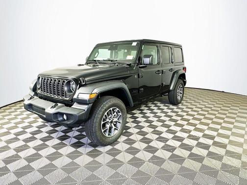 Black 2026 Jeep Wrangler Sport