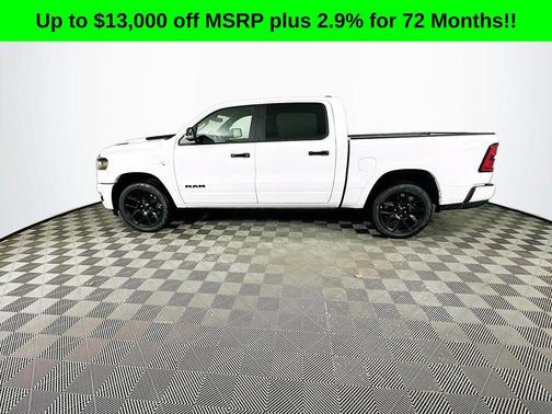 White 2026 RAM 1500 Laramie