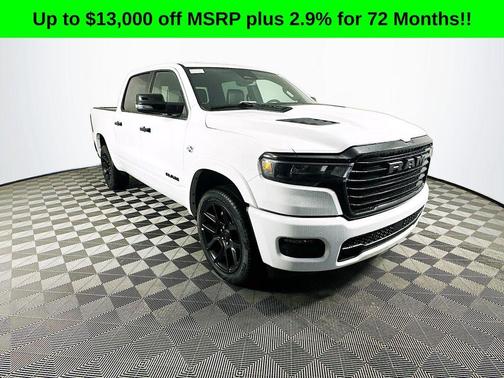 White 2026 RAM 1500 Laramie