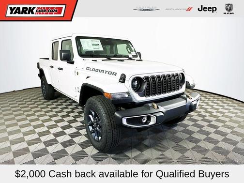 White 2026 Jeep Gladiator 85th Anniversary Edition