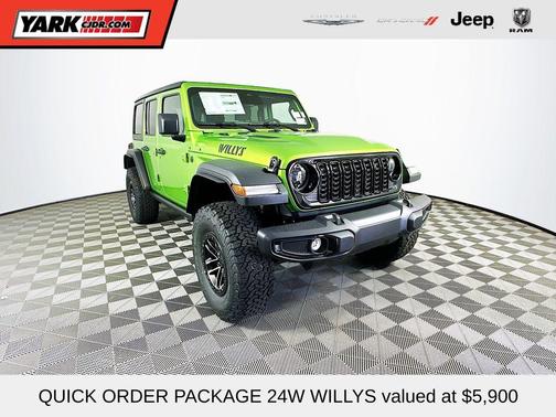 Green 2026 Jeep Wrangler Sport