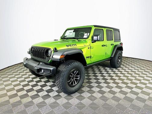 Green 2026 Jeep Wrangler Sport
