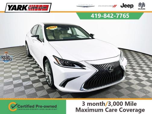 White 2020 Lexus ES 350 Luxury