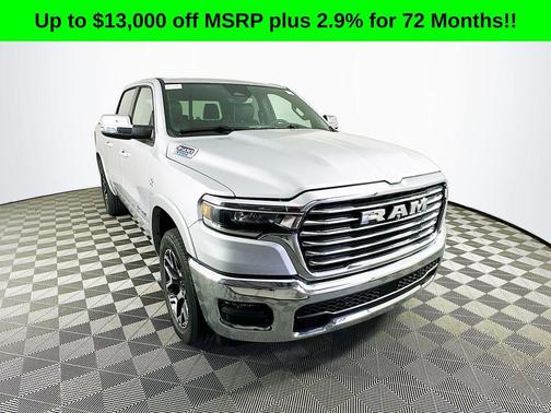 Silver 2026 RAM 1500 Laramie