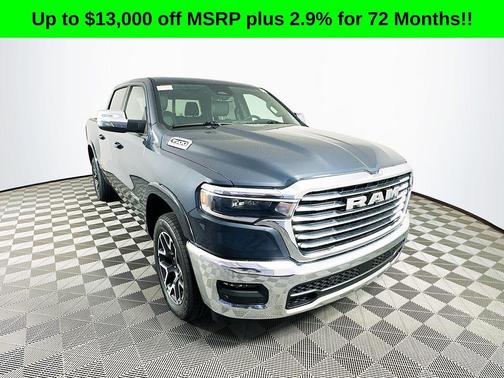 Blue 2026 RAM 1500 Laramie