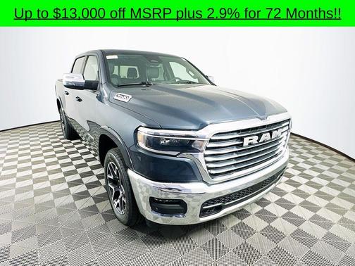 Blue 2026 RAM 1500 Laramie