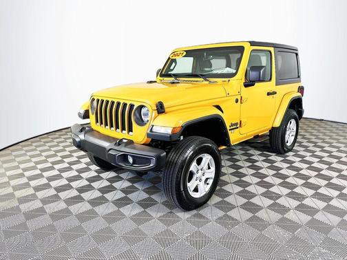 Orange 2021 Jeep Wrangler Sport
