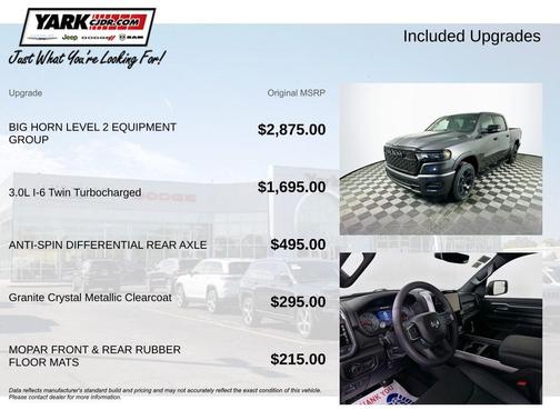 2026 RAM 1500 Big Horn/Lone Star