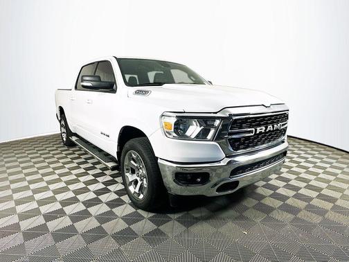 White 2022 RAM 1500 Big Horn