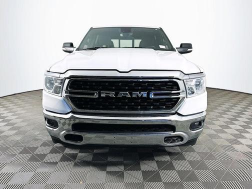 White 2022 RAM 1500 Big Horn