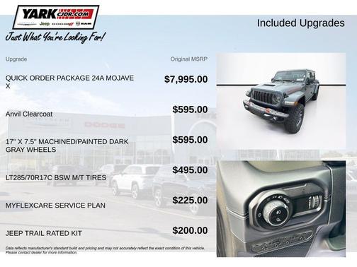 Gray 2026 Jeep Gladiator Mojave