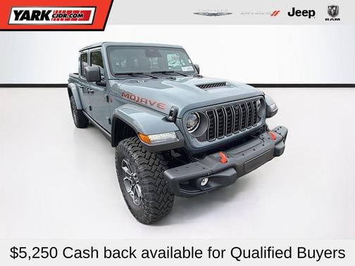 Gray 2026 Jeep Gladiator Mojave