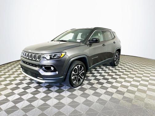 Gray 2023 Jeep Compass Limited