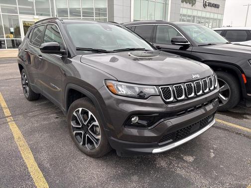 Gray 2023 Jeep Compass Limited