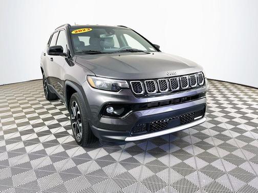 Gray 2023 Jeep Compass Limited