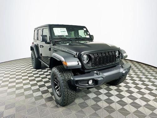 Black 2026 Jeep Wrangler Sport