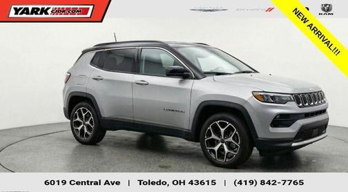 Silver 2025 Jeep Compass Limited