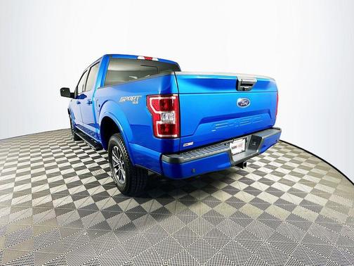 Blue 2020 Ford F-150 XLT