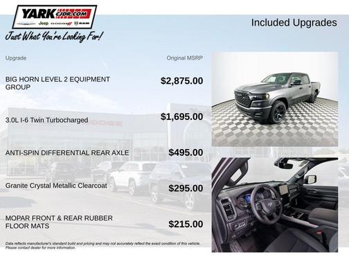 2026 RAM 1500 Big Horn/Lone Star