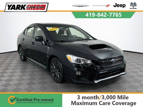 Crystal Black Silica 2020 Subaru WRX Base