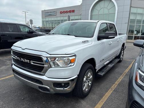 White 2021 RAM 1500 Big Horn