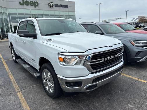 White 2021 RAM 1500 Big Horn