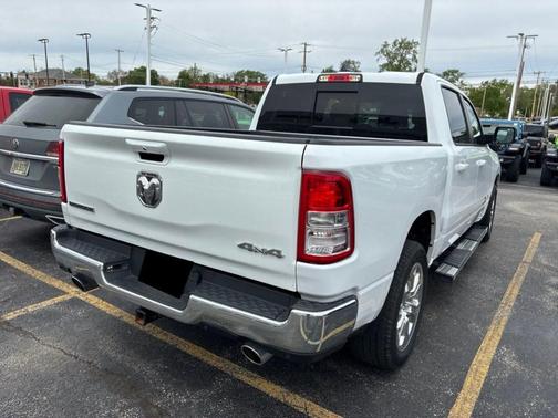 White 2021 RAM 1500 Big Horn