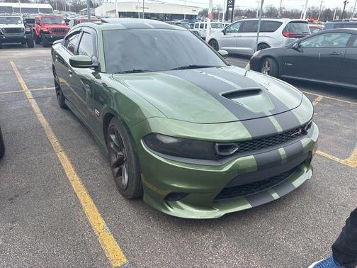 Green 2021 Dodge Charger Scat Pack