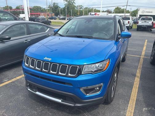 Blue 2021 Jeep Compass Limited