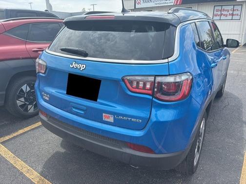 Blue 2021 Jeep Compass Limited