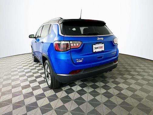 Blue 2021 Jeep Compass Limited