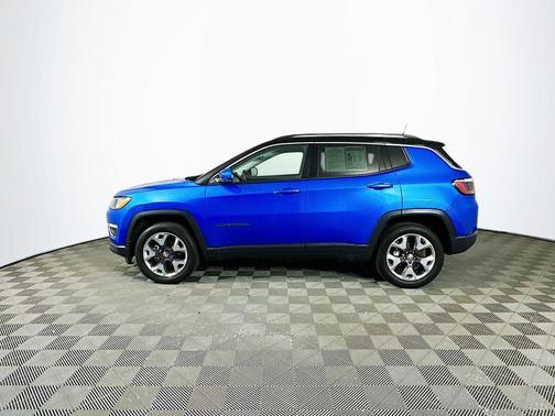 Blue 2021 Jeep Compass Limited