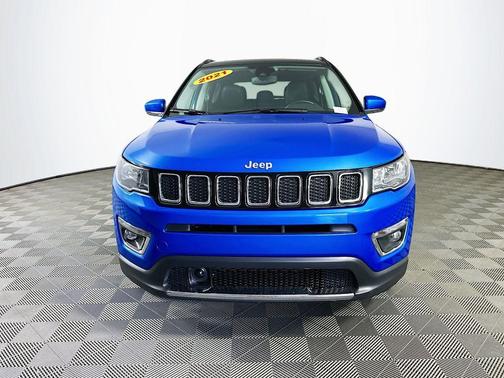 Blue 2021 Jeep Compass Limited