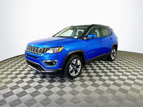 Blue 2021 Jeep Compass Limited