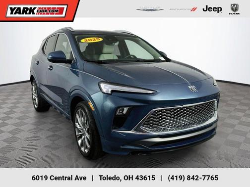 Blue 2025 Buick Encore GX Avenir